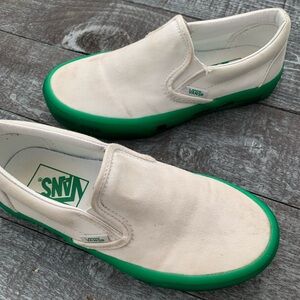 Vans Classic with Green Gel Sole